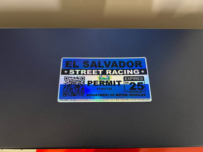 Car Street Racing Permit