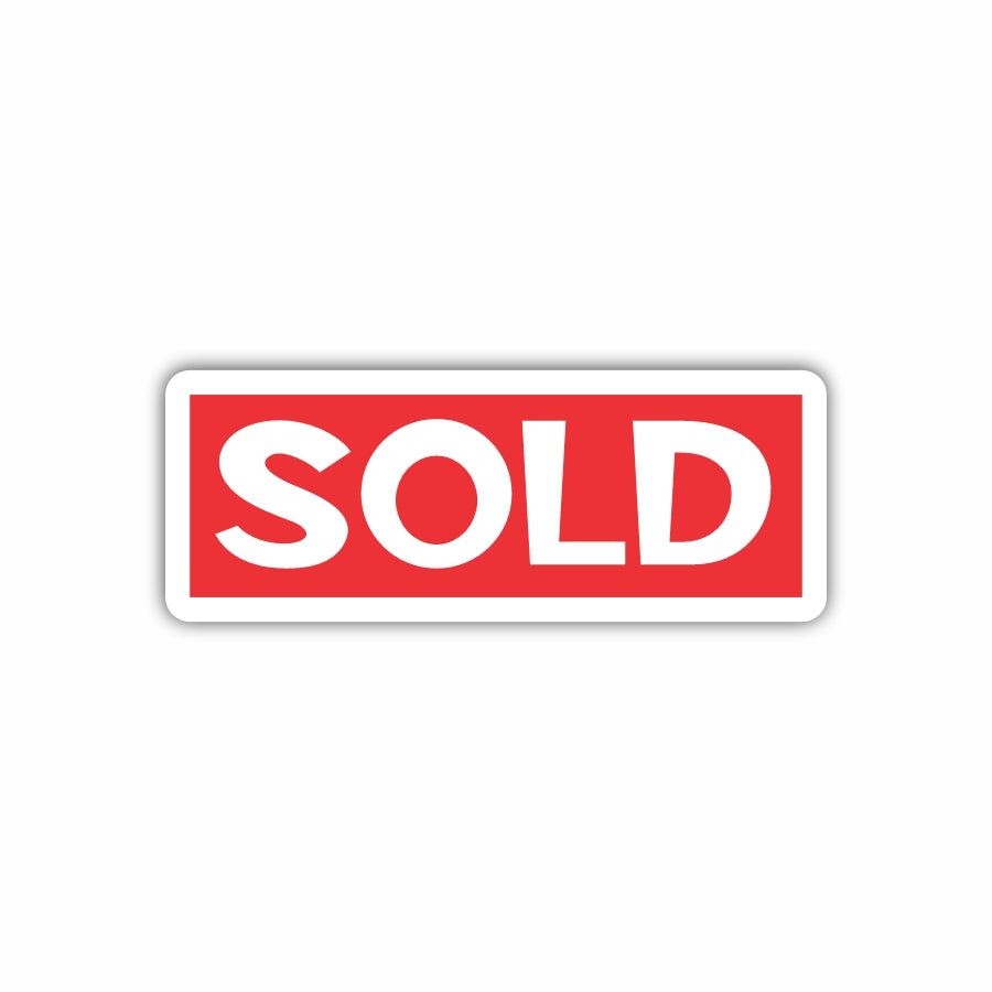 Sold Sticker