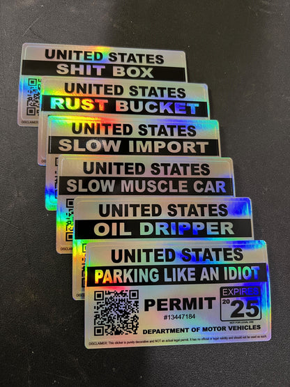 Car Special Permits